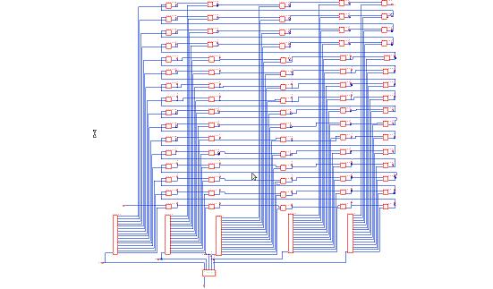 the maximum delay between Q1 and Q4 of 4 bit shift register is 59.134ns. Figure 18: Layout of proposed 16bit sh Fig.19 and Fig.