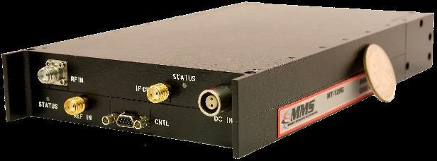 45 rms phase jitter, typ (10kHz-10MHz) Low 14 db noise figure, high 0 dbm input IP3 70dB gain with AGC/MGC MT-18G Ultra-Miniature 30MHz-18GHz Tuner 30MHz-18GHz tuning range Low Power Fixed and