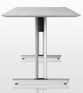 2 General Information Rectangular Table, T Base Round Table, X Base Rectangular Table, TT Base Features Fixed, folding, flip-top bases Eight edge styles Lightweight top option Laminate; 1-1/4