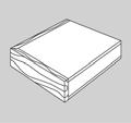 Plus-Laminate; 3/8 post-formed veneer post-formed veneer 3/8 x 1-1/4 wood x 1-3/4 wood band over 1-1/8 MDF over 1-1/8 MDF band edge; square edge; square corner; (PT) (UC) corner; corner joint corner
