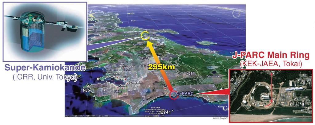 T2K Experiment Near Detector Long baseline neutrino experiment in Japan Search for νe