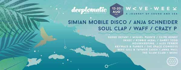 SPECIAL EVENTS / MUSIC CONFERENCES Deeplomatic also runs special events, like the summer pool series in places like Playa del Carmen (MX), Ibiza