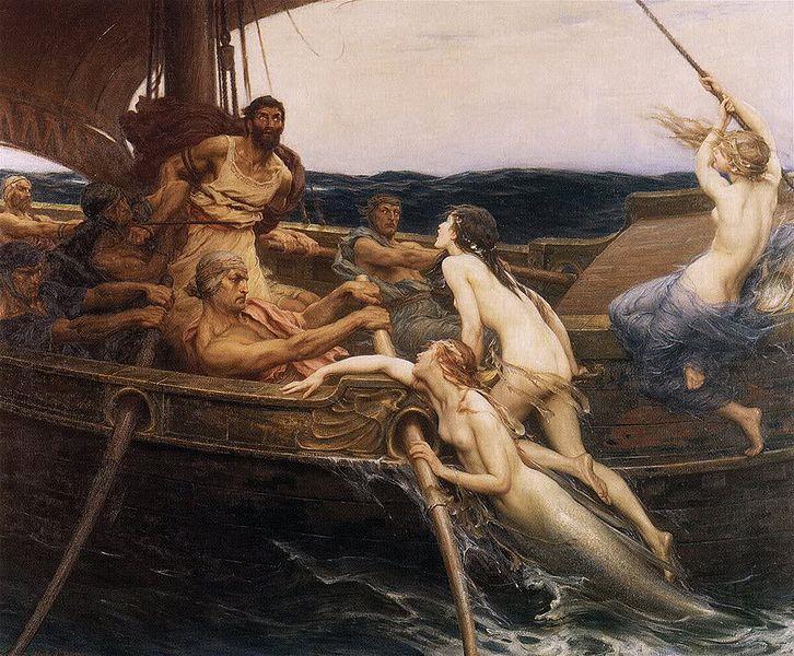 Figure : 1 Source : http://commons.wikimedia.org/wiki/file:herbert_james_draper,_ulysses_and_the_sirens.