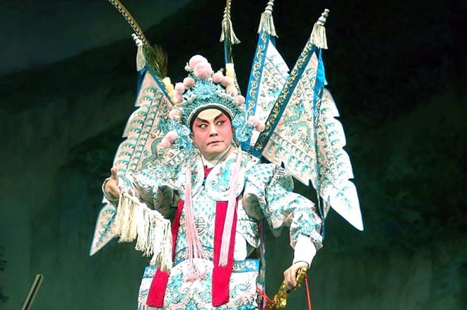 Elements of Cantonese Opera in Backstage Backstage features numerous