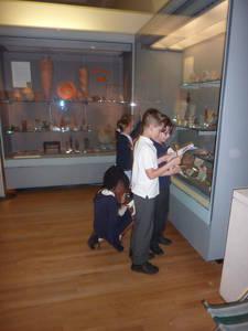 Subject: Trips & Excursions Group: - Year Title: Fitzwilliam Museum Cambridge Description: Year 4 visited the Fitzwilliam as a hook event for their study of the Ancient Egyptians.