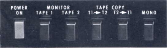 Such a source could be another tape recorder, a television set. etc. TUNER: Connects the output from an AM or FM tuner to the high level input stage. In this position the C 504 has flat amplification.