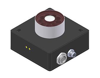 SPECTRO Series SPECTRO-1-30-UV/UV - Measuring range typ. 10 mm... 40 mm - 9x UV LED, 375 nm, focused (AC-/DC-operation or OFF for luminous objects can be switched) - High scan frequency (max.