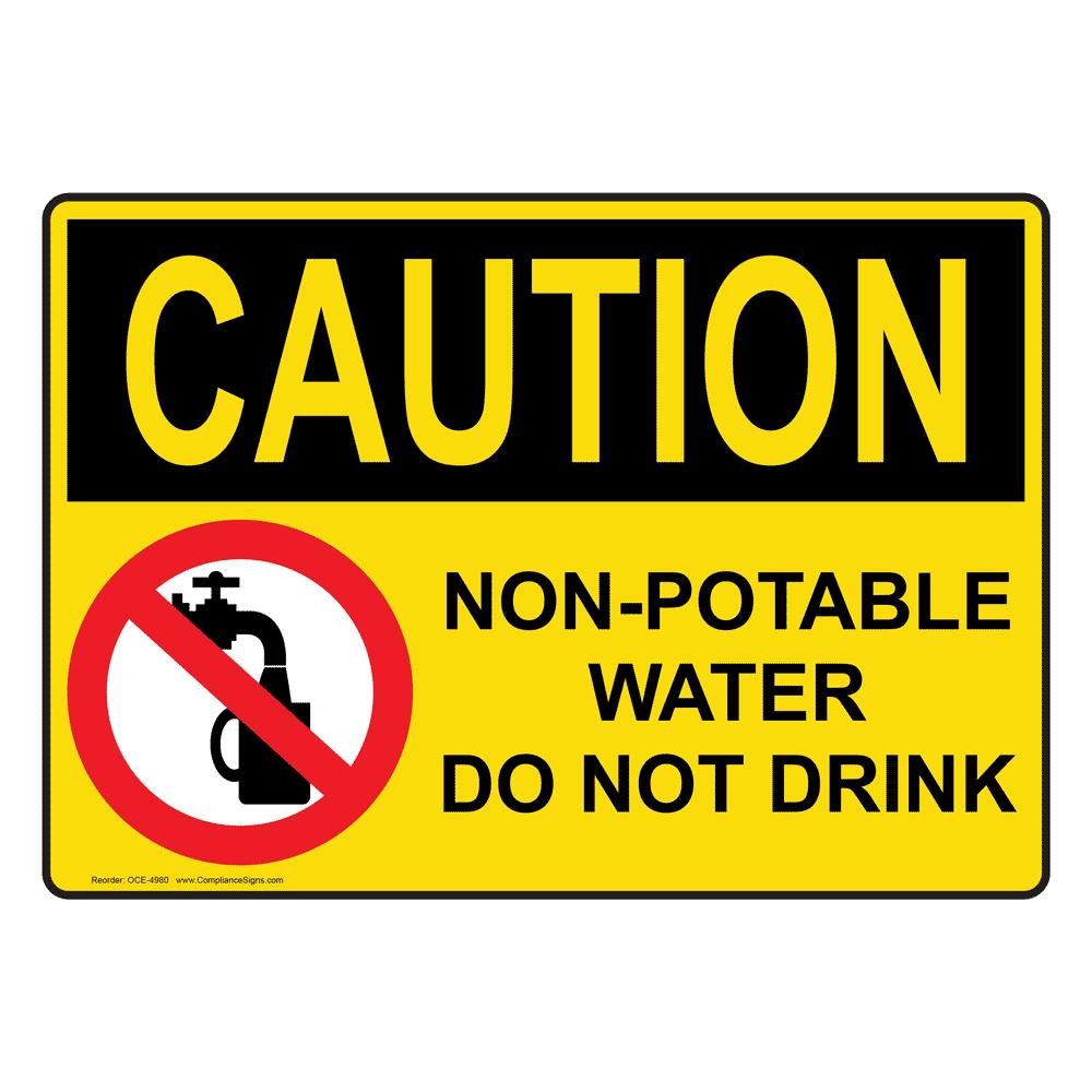 Potable suitable for drinking