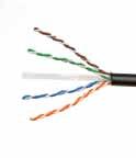 Category 6 Products Outback 620 Series, Outdoor Category 6 UTP Cable 4-pair, 23 AWG Category 6 cable designed for outdoor use Excellent transmission and weather resistant properties Polyethylene