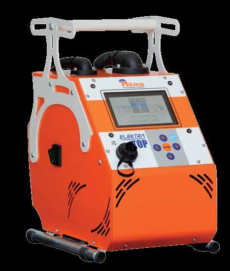 ELEKTRA TOP ELEKTRA TOP is a high performance universal electrofusion machine,