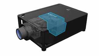 Standard Home Theater Projector VPL-VW5000ES Images are brighter and clearer even in a well-lit environment Simulated
