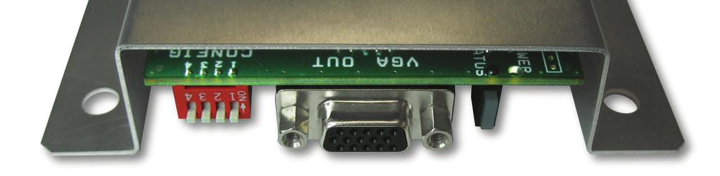 DIP Switch Settings There are four DIP switches that configure the
