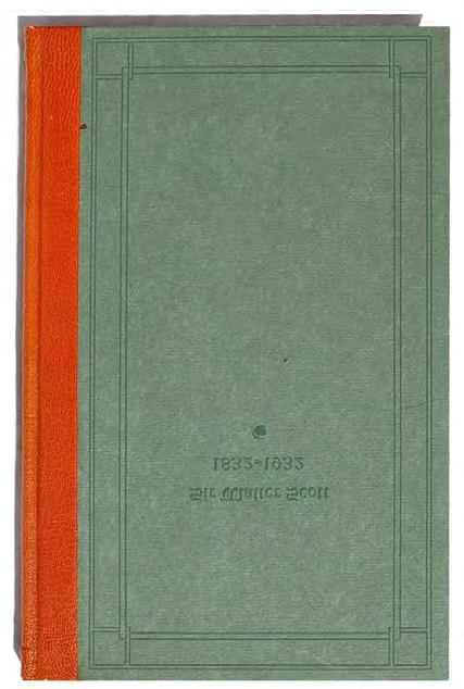 John Howell for Books1 11 22. BUCHAN, John (1875-1940). Walter Scott: 1832-1932. A Centenary Address. A Forgotten Antiquary by William C. Van Antwerp. San Francisco: The Book Club of California, 1932.