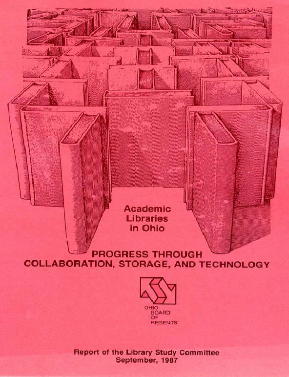 Origin of OhioLINK Originated in 1987 with the Library Study Committee