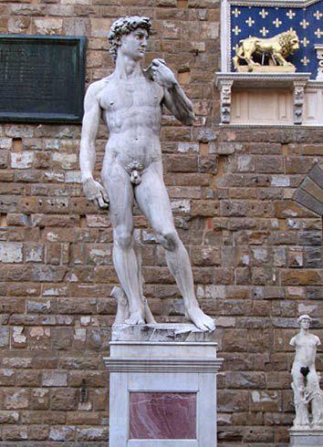 Earlier Controversy: Michelangelo s David (1501-04) Today, David is one of the world s most famous sculptures, considered a masterpiece of Renaissance art.