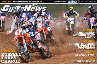 OVERVIEW Cycle News is one of the most respected media outlets in the motorcycle market.