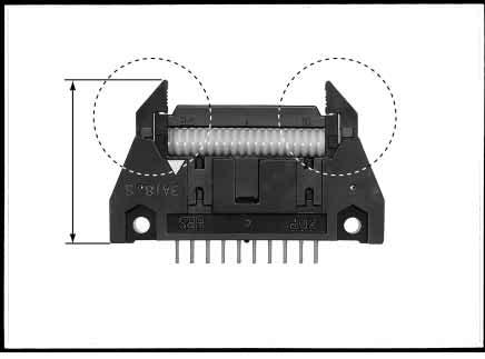 5 27.3 Low profile type, and used for lock ejection. Connector height is reduced.