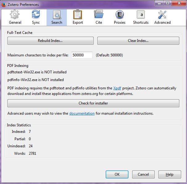 install PDF Tools.