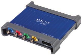oscilloscopes - overview model USB 2.0 USB 3.0 AWG* Bandwidth Buffer memory Max.