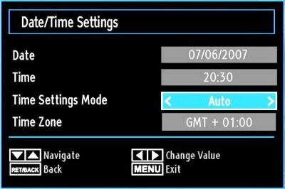 Setting Timers, Setting Date/Time The CAM should be correctly inserted, it is impossible to insert fully if reversed. The CAM or the TV terminal may be damaged if the CAM is forcefully inserted.