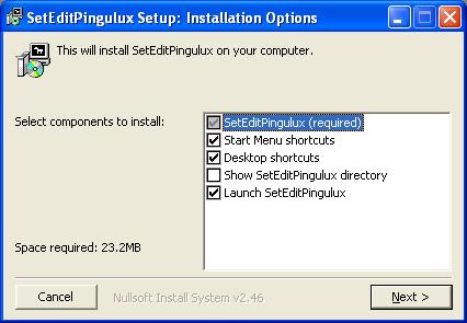2 Installation System requirements: PC with Windows NT/2000/XP/Vista, a network connection and 20 MB of free disc space.