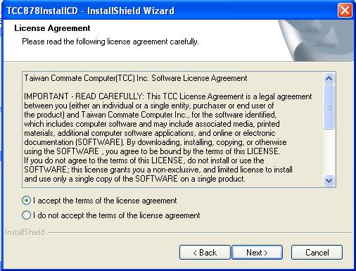 Please read the following License Agreement.