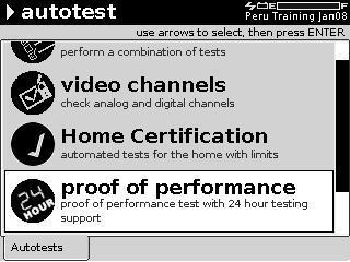 Executing POP Tests on DSAM Key steps in running the Proof of Performance test on the DSAM include the following: 1.