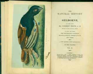 69 White, Gilbert. THE NATURAL HISTORY OF SELBORNE, by the late Rev. Gilbert White, A. M. Fellow of Oriel College, Oxford.