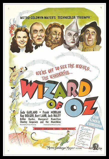 Wizard of Oz (1939) The movie was based on a 1900 book.