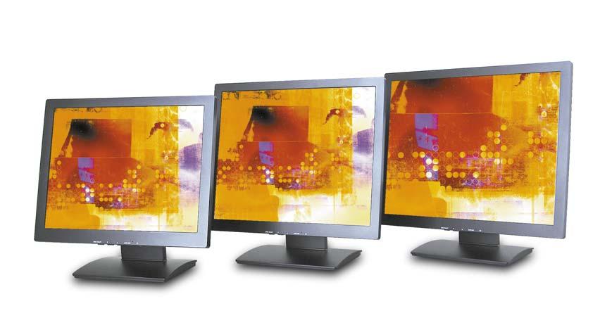 Security Displays: SD / SM Series 17 and 19 SM Series Active area (H V) Resolution (optimal) Display colours Brightness (typ.) Viewing angle h/v Response time (typ.