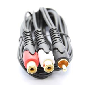 99 RCA Stereo audio cable for connection to audio components.