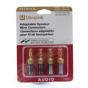 10 FT STEREO HEADPHONES EXTENSION MINI PLUG/JACK UHS583 $12.99 ULTRALINK - ADAPTABLE SPEAKER WIRE CONNECTORS ULS902 $24.99 Extend the length of your headphone cable 10 /3.0M length.