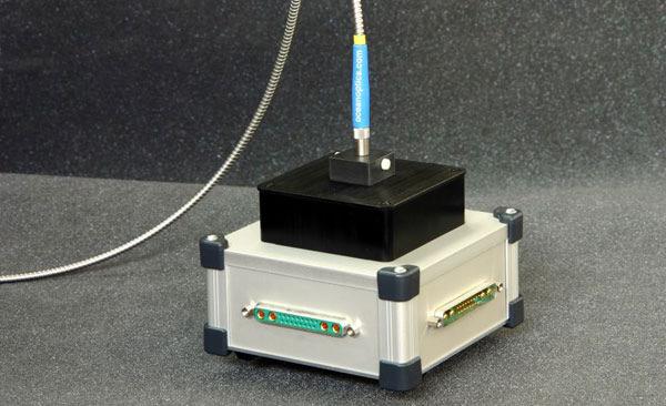 (2). An interface for connecting a fiber optical spectrometer to the LIV sample holder is also available as an option.