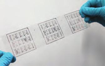 PRINTED ELECTRONICS 21 EU PROJECT ORICLA A benchmark for printed RFID logistics As part of a research project, the printed electronics working group in the Science-to-Business Center Nanotronics also