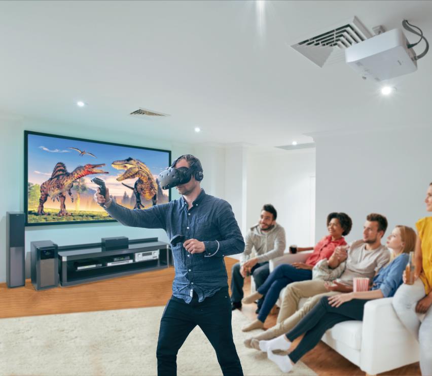 Home theater is the most popular application The resolution of screens in the home has been steadily growing.