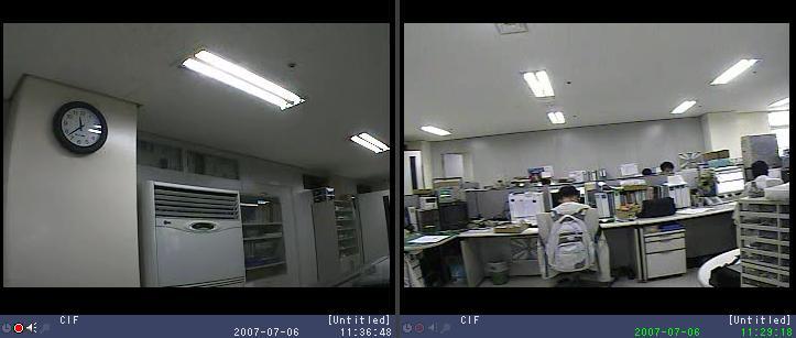 Fig.3.2 Time display for real-time video (left) and recorded video (right) 3.1.2. Quick Control Menu For those functions that are frequently used, XNET-NVR provides quick control menu through a pop-up menu, as shown in Fig.
