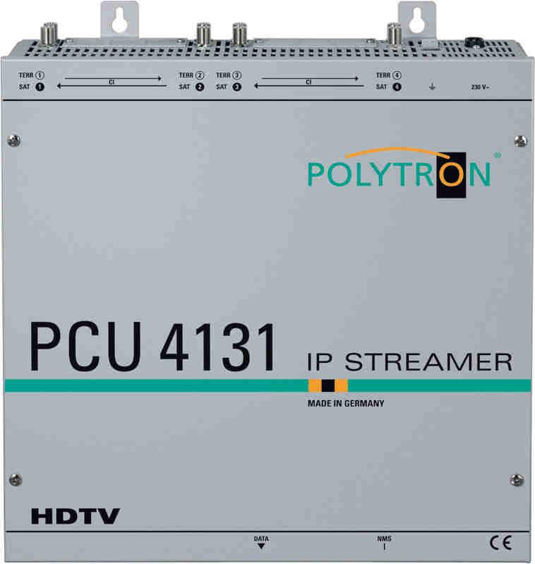 Sub-Headend IP to PAL / QAM / FM Streaming Solution for city carrier, supplier chains, Up to 4x SAT, terr.