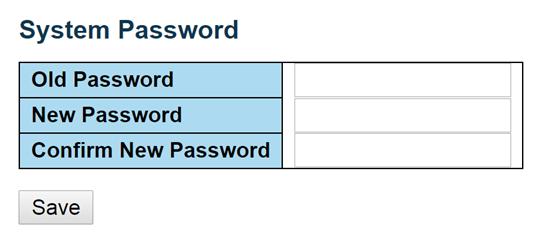 >Configuration>Security>Password Figure 12