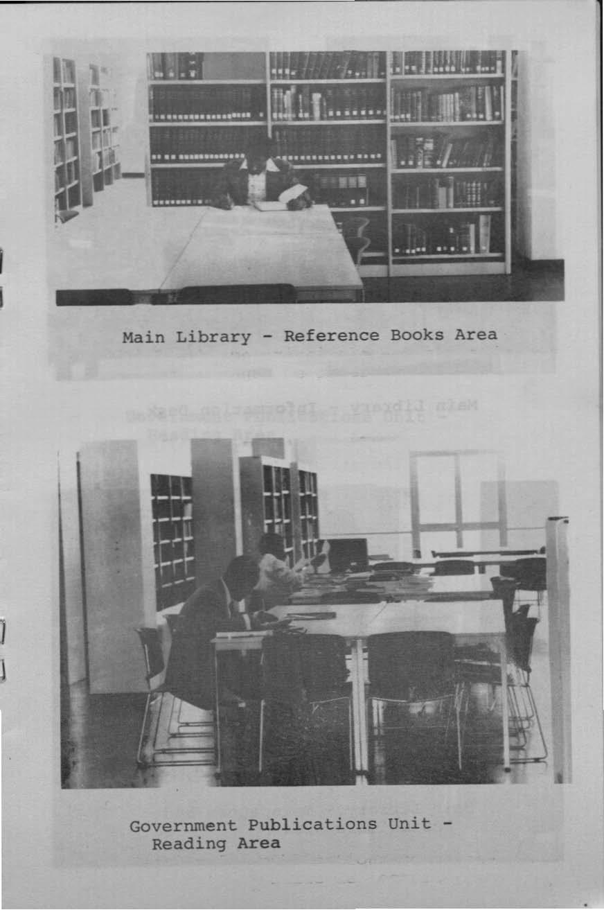 Main Library - Reference Books Area