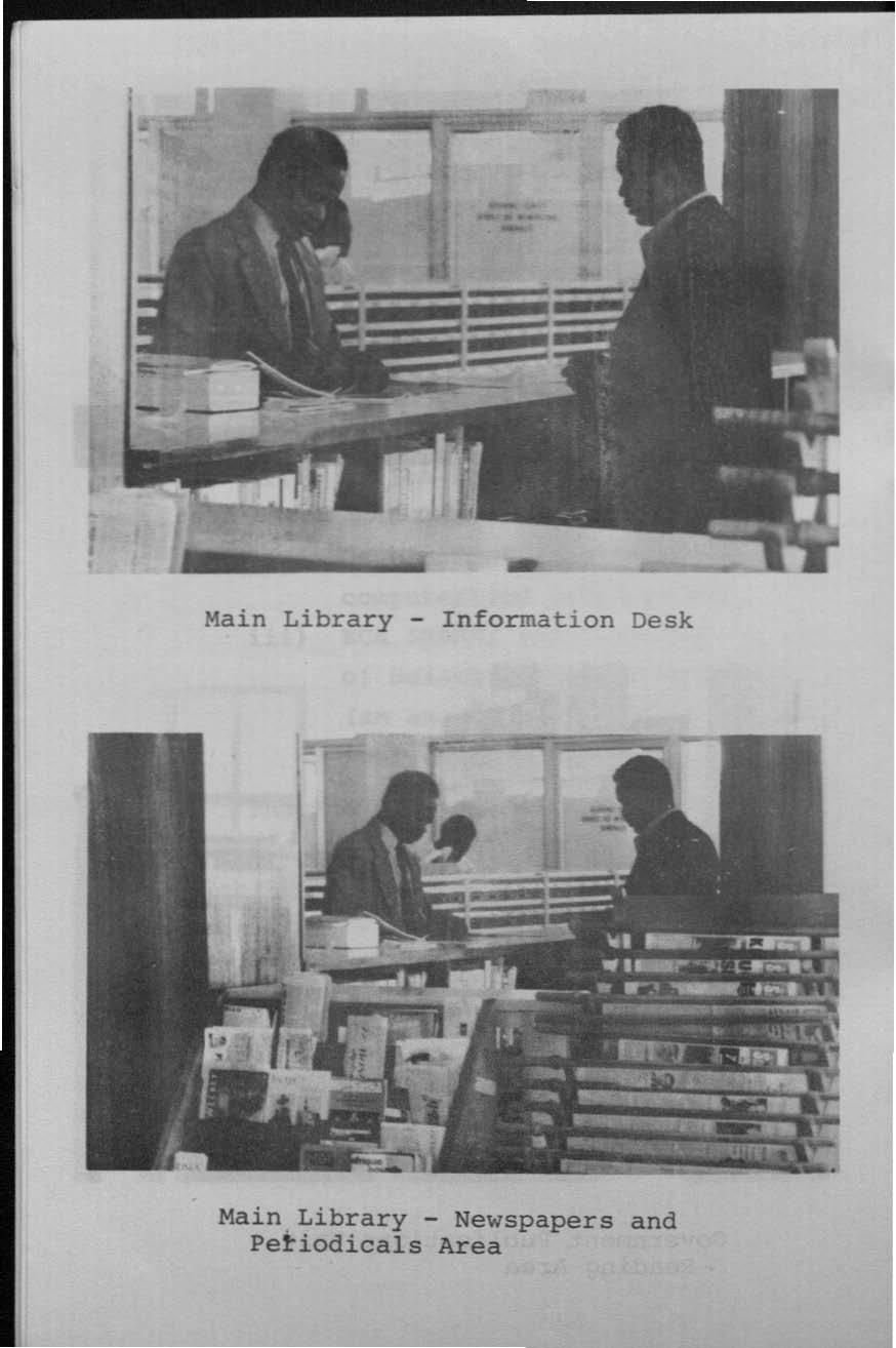 Main Library - Information Desk Main