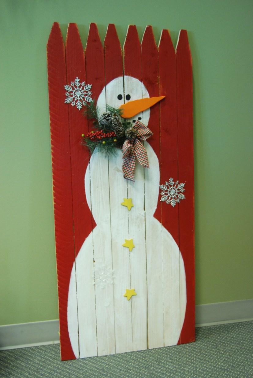 #11 Picket Snowman Price: $12 If you have something specific you would like, please bring it