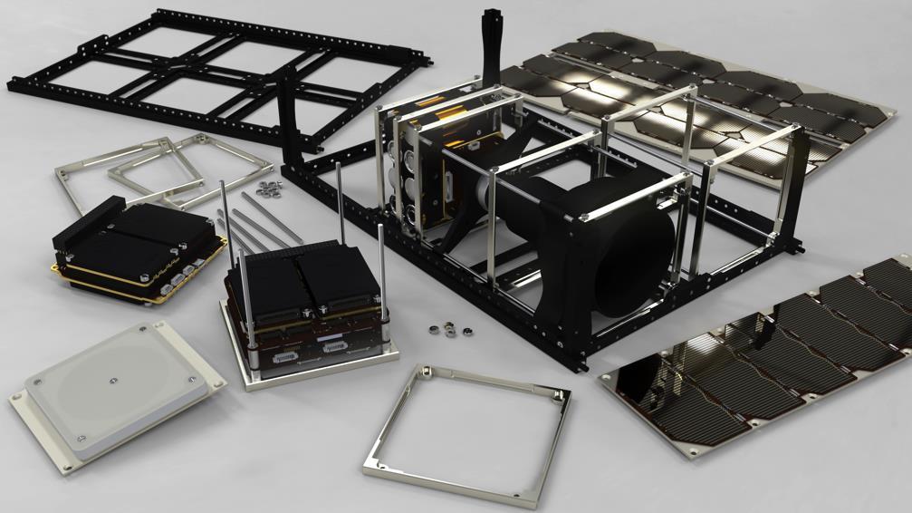 2 Overview The GomSpace NanoStructure 6U is a generic structure to be used as framework for a 6U nanosatellite.