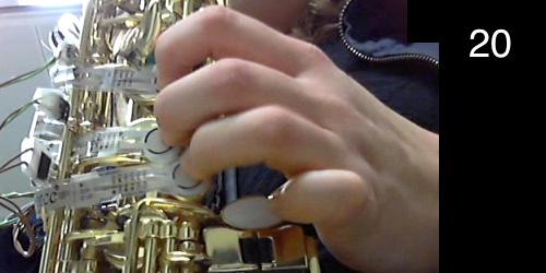 We assume that there is a light influence of the fingering technique on the precision of the performance.