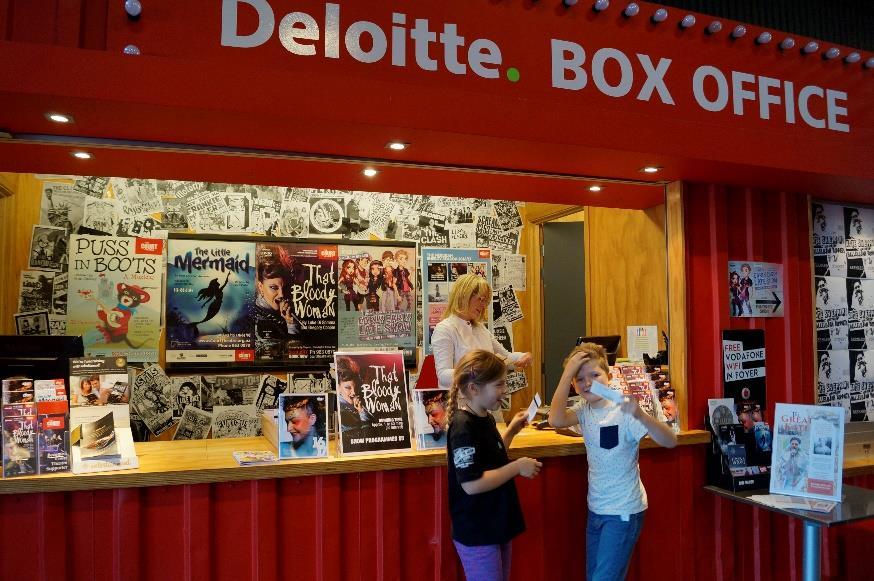 This is the box office where you
