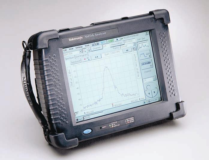 Portable, Ready for the Field Digital and Analog Transmitter Verification with Outstanding Interference Resolution Capabilities The Tektronix NetTek analyzer is a revolutionary portable field tool.