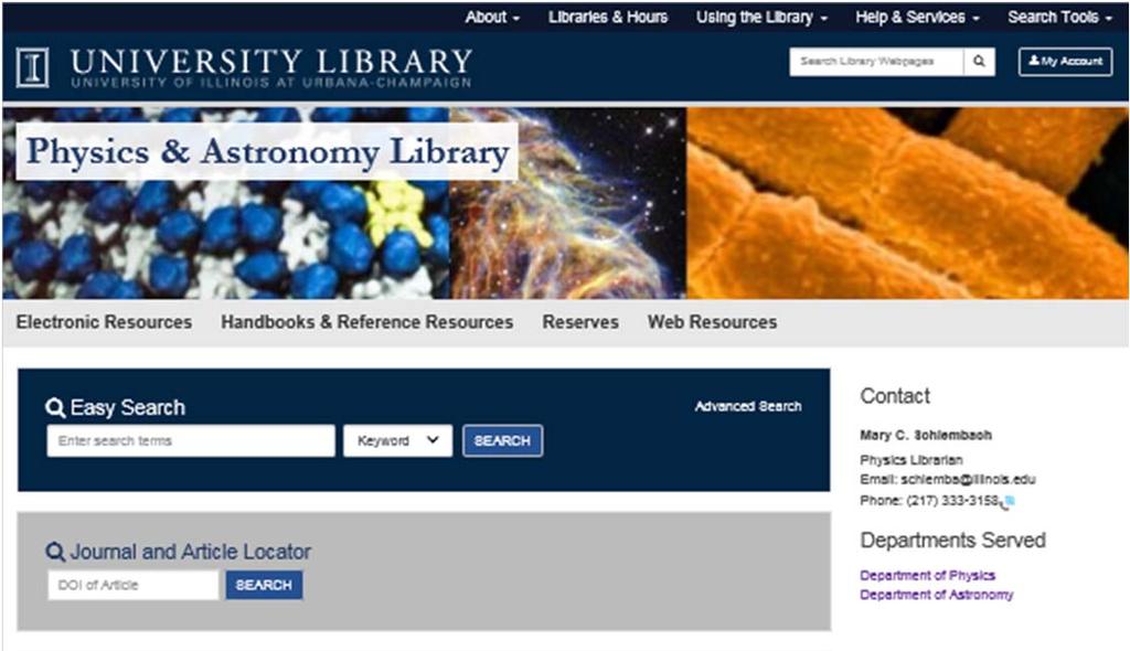 The place to start!! http://www.library.illinois.