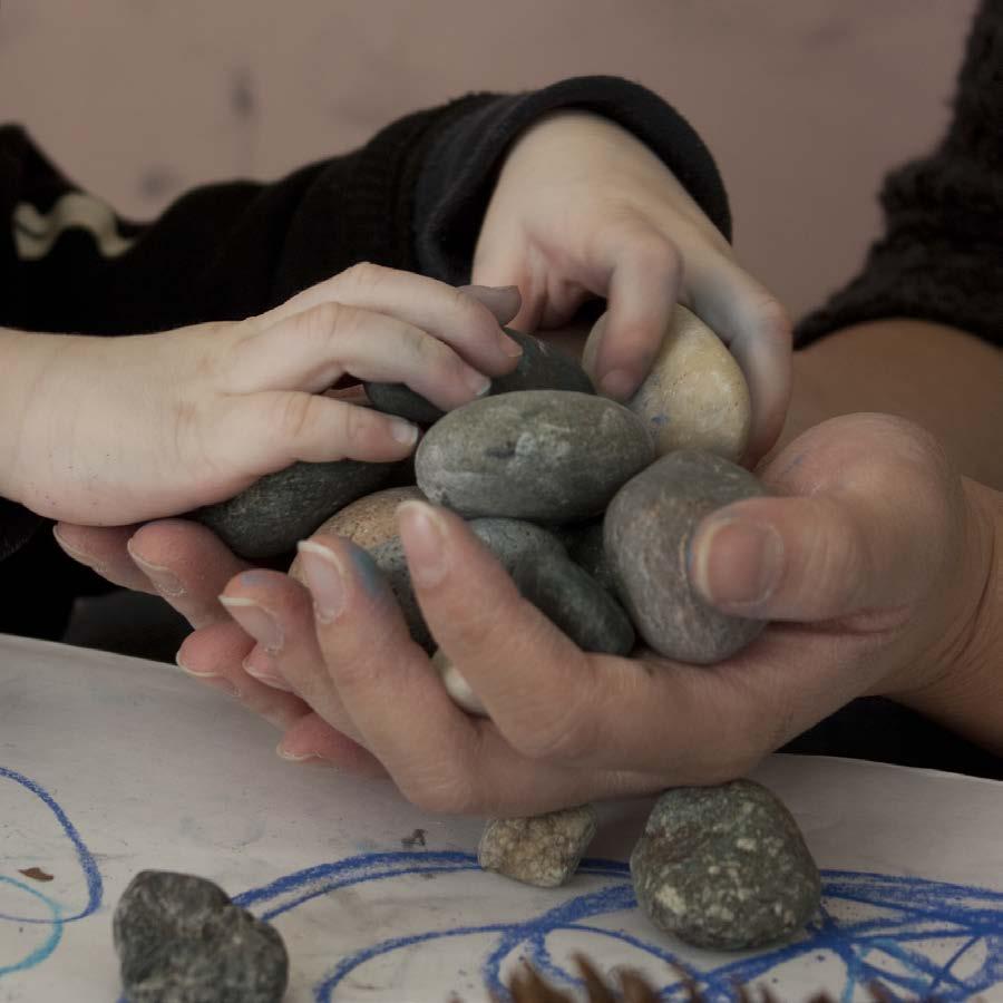 Figure 1. Stones (author s photo). In early childhood contexts, encounters with materials often find their meaning within the scope of children s development.
