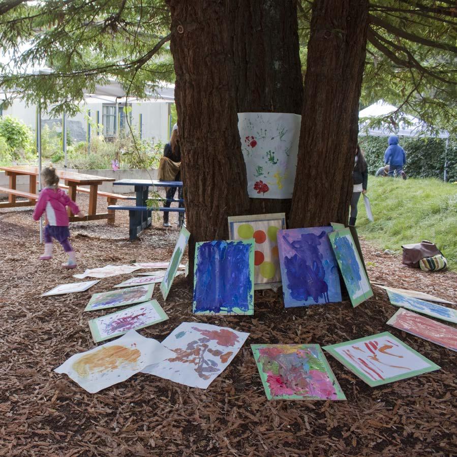 And so we are curious, what happens we reassemble early education spaces as vibrant social-ecological environments where humans and non-humans are always in relation, where materials and young