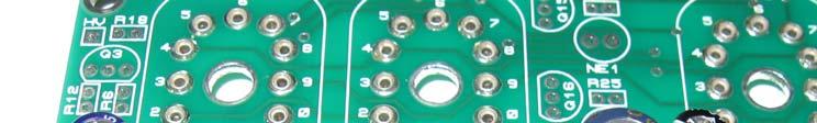 These components must be placed the correct way round or