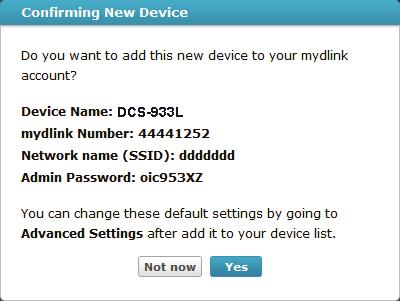 Section 2: Installation Check Your mydlink Account From any computer with an Internet connection, open a web browser and log
